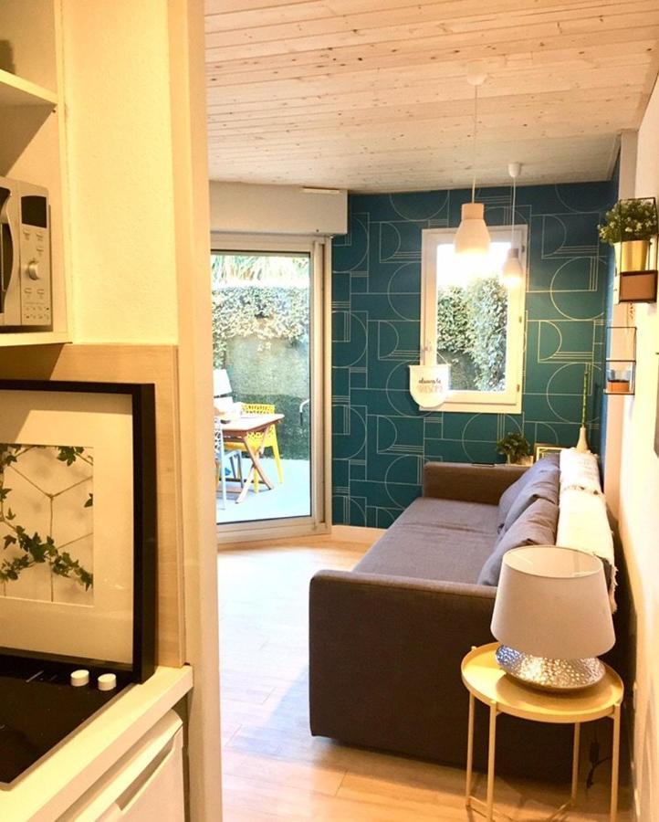 Rez De Jardin + Terrasse Piscine Et Acces Direct Plage Appartement Saint-Cyprien  Buitenkant foto