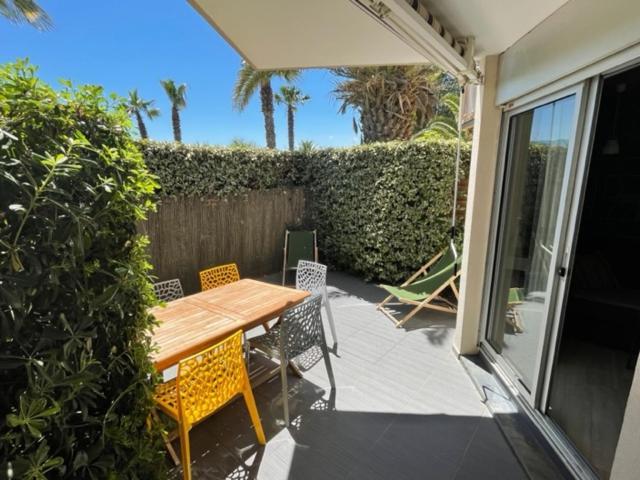 Rez De Jardin + Terrasse Piscine Et Acces Direct Plage Appartement Saint-Cyprien  Buitenkant foto